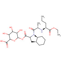120398-66-5 Perindopril Acyl-b-D-glucuronide chemical structure