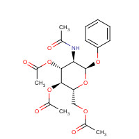 13089-19-5 Phenyl 2-Acetamido-3,4,6-tri-O-acetyl-2-deoxy-a-D-glucopyranoside chemical structure
