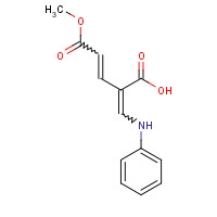 64972-00-5 4-[(Phenylamino)methylene]-2-pentenedioic Acid 5-Methyl Ester chemical structure