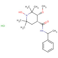 583827-08-1 (3R,4R)-4-[(1S)-Phenylethylamino-3-methoxycarbonyl]-2,2,6,6-tetramethylpiperidine-1-oxyl Hydrochloride chemical structure
