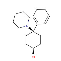 78165-06-7 rac cis-4-Phenyl-4-(1-piperidinyl)cyclohexanol chemical structure
