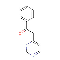 36912-83-1 1-Phenyl-2-(4-pyrimidinyl)ethanone chemical structure