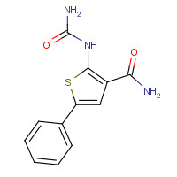 354811-10-2 (5-Phenyl-2-ureido)thiophene-3-carboxamide chemical structure