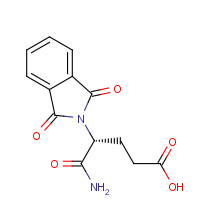 2614-09-7 D-4-Phthalimido-glutaramic Acid chemical structure