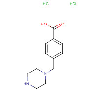 86620-70-4 4-(Piperazinomethyl)benzoic Acid, Dihydrochloride chemical structure