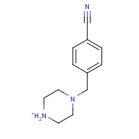 1158548-82-3 4-(Piperazinomethyl)benzonitrile, Hydrochloride chemical structure