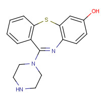 232597-73-8 11-(1-Piperazinyl)-dibenzo[b,f][1,4]thiazepin-7-ol chemical structure