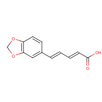 136-72-1 (E,E)-Piperic Acid chemical structure