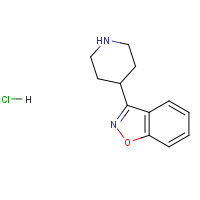 84163-22-4 3-(4-Piperidinyl)-1,2-benzisoxazole Hydrochloride chemical structure