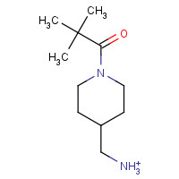 1286273-18-4 N-Pivaloyl-4-aminomethylpiperidine Hydrochloride chemical structure