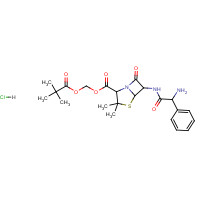 26309-95-5 Pivampicillin Hydrochloride chemical structure