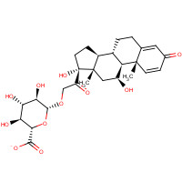 512165-95-6 Prednisolone 21-b-D-Glucuronide chemical structure