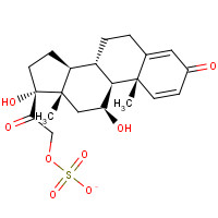 3664-95-7 Prednisolone 21-Sulfate Sodium Salt chemical structure