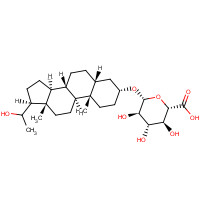 1852-49-9 Pregnanediol 3a-O-b-D-Glucuronide chemical structure