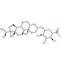 74915-85-8 Pregnanetriol 3a-O-b-D-Glucuronide chemical structure