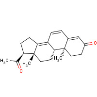 23035-53-2 9b,10a-Pregna-4,6,8(14)-triene-3,20-dione chemical structure