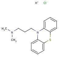 53-60-1 Promazine Hydrochloride chemical structure