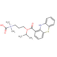 1195865-71-4 2-Propionyl Phenothiazine N-Carboxylic Acid 3-(Dimethylamino)propyl Ester chemical structure