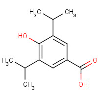 13423-73-9 Propofol 4-Carboxylic Acid chemical structure