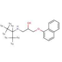 98897-23-5 rac-Propranolol-d7 chemical structure