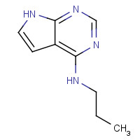 60972-21-6 6-Propylamino-7-deazapurine chemical structure