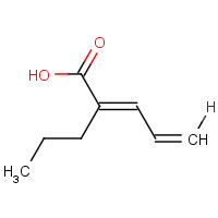 72010-18-5 (E,Z)-2-Propyl-2,4-pentadienoic Acid chemical structure