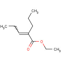 90124-74-6 (E/Z)-2-Propyl-2-pentenoic Acid Ethyl Ester chemical structure