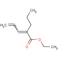 96107-28-7 (E/Z)-2-Propyl-2,4-pentadienoic Acid Ethyl Ester chemical structure