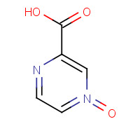 874-54-4 2-Pyrazinecarboxylic Acid 4-Oxide chemical structure