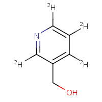 258854-74-9 3-Pyridine Methanol-d4 chemical structure