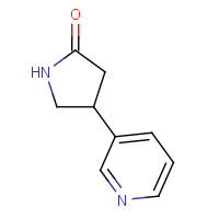 55656-99-0 4-(3-Pyridinyl)-2-pyrrolidinone chemical structure