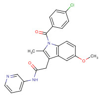 261755-29-4 N-(3-Pyridyl)indomethacin Amide chemical structure