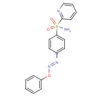 66364-70-3 2-[[4-(2-Pyridylsulfamoyl)phenyl]azo]hydroxybenzene chemical structure