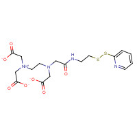 143541-95-1 N-[S-(2-Pyridylthio)cysteaminyl]ethylenediamine-N,N,N',N'-tetraacetic Acid, Monoamide, Technical grade 90% chemical structure