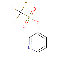 107658-27-5 3-Pyridyl Trifluoromethanesulfonate chemical structure