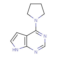 90870-68-1 6-Pyrrolidino-7-deazapurine chemical structure