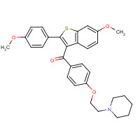 84541-38-8 Raloxifene Bismethyl Ether chemical structure