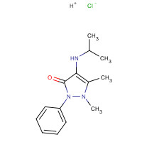 18342-39-7 Ramifenazone Hydrochloride Salt chemical structure