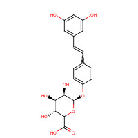 387372-26-1 cis Resveratrol 4'-O-b-D-Glucuronide chemical structure