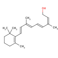 2052-63-3 13-cis-Retinol chemical structure