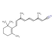 20638-88-4 all-trans-Retinonitrile chemical structure