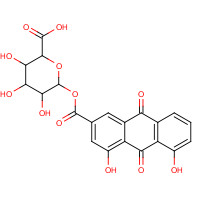 190605-03-9 Rhein Acyl-b-D-glucuronide chemical structure