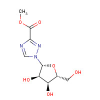 38934-69-9 1-b-D-Ribofuranosyl-1,2,4-triazole-3-carboxylic Acid Methyl Ester chemical structure