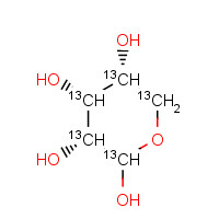 202114-47-4 D-Ribose-13C5 chemical structure