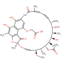 13929-35-6 Rifamycin B chemical structure