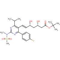 615263-60-0 ent-Rosuvastatin tert-Butyl Ester chemical structure