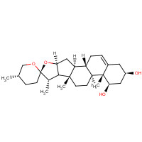 472-11-7 Ruscogenin chemical structure