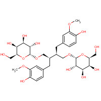 158932-33-3 rac Secoisolariciresinol Diglucoside chemical structure