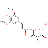 14364-09-1 Sinapic Acid Acyl-b-D-glucoside chemical structure