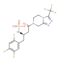 940002-57-3 Sitagliptin N-Sulfate chemical structure